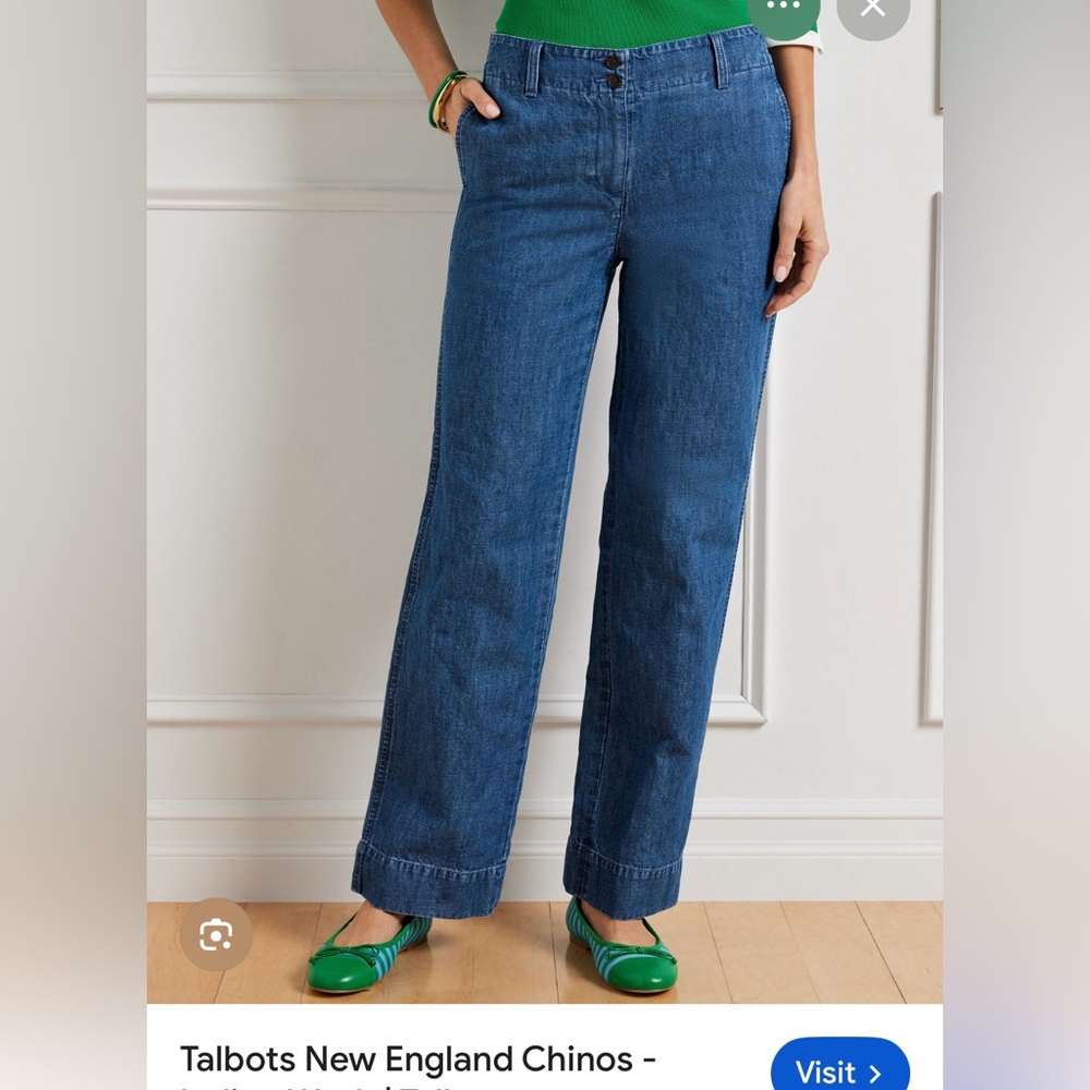 Talbots Denim New England Chinos